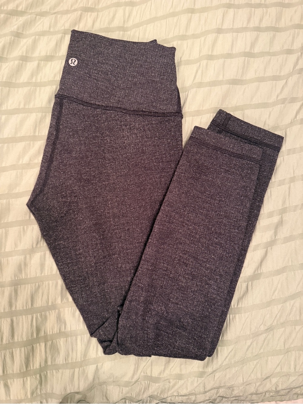 lululemon athletica Heathered Dark Gray High-Rise Leggings